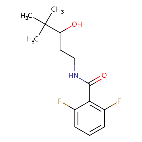 2,6-difluoro-N-(3-hydroxy-4,4-dimethylpentyl)benzamide