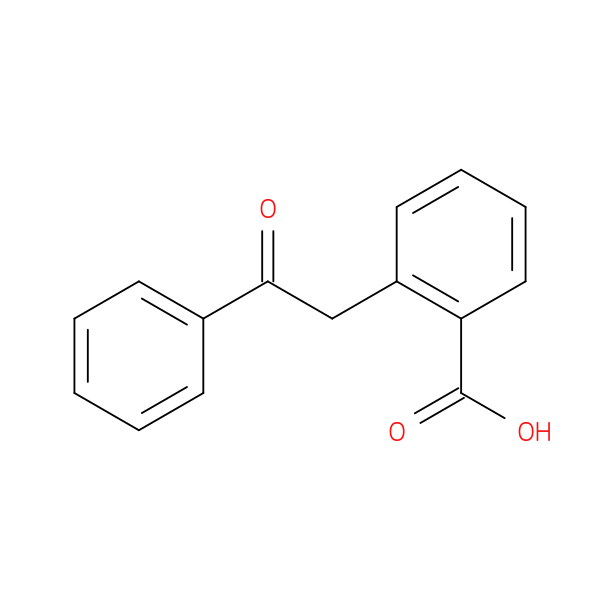 Benzoic acid, 2-(2-oxo-2-phenylethyl)-