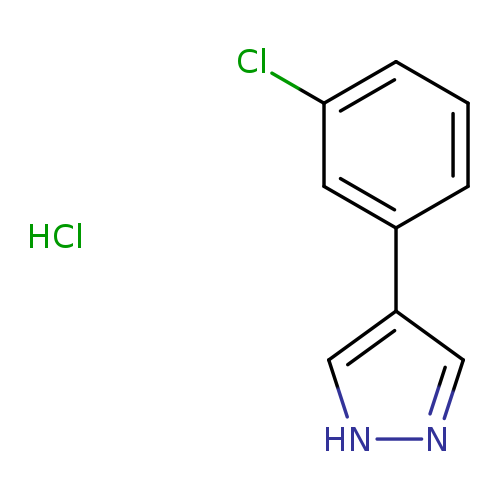 4-(3-chlorophenyl)-1h-pyrazole hydrochloride