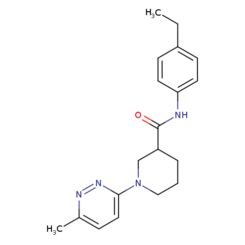 N-(4-ethylphenyl)-1-(6-methylpyridazin-3-yl)piperidine-3-carboxamide