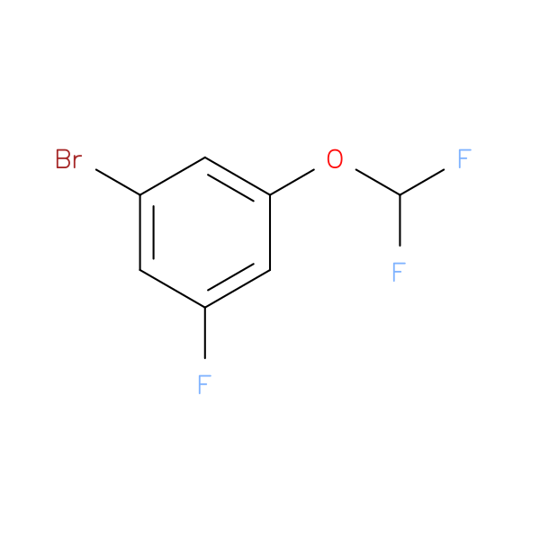 1-Bromo-3-(difluoromethoxy)-5-fluorobenzene
