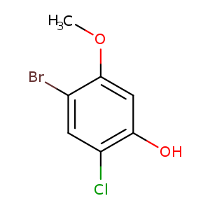 4-Bromo-2-chloro-5-methoxyphenol
