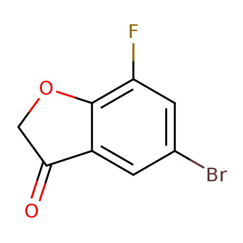 5-bromo-7-fluoro-2,3-dihydro-1-benzofuran-3-one