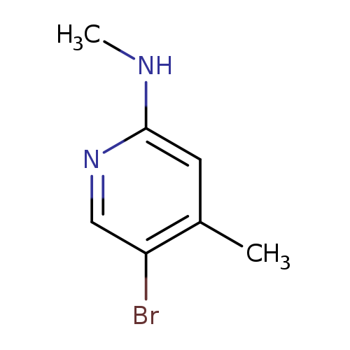 5-Bromo-2-methylamino-4-picoline
