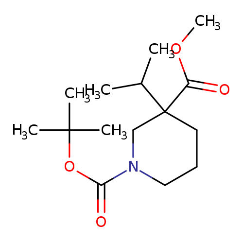 1,3-Piperidinedicarboxylic acid, 3-(1-methylethyl)-, 1-(1,1-dimethylethyl) 3-methyl ester