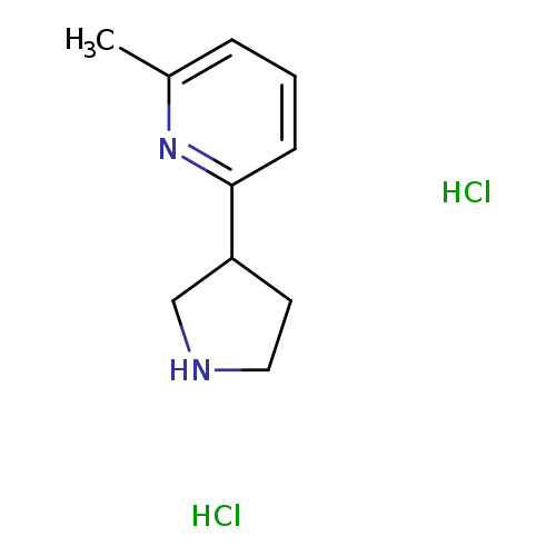 2-methyl-6-(pyrrolidin-3-yl)pyridine dihydrochloride