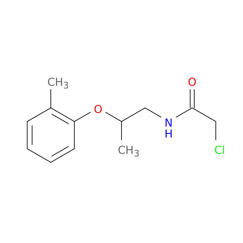2-chloro-N-[2-(2-methylphenoxy)propyl]acetamide