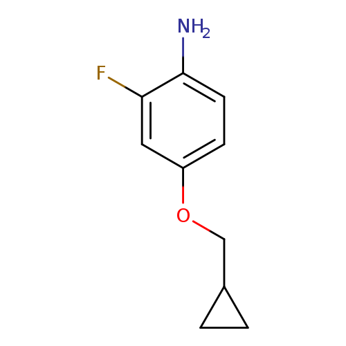 4-(cyclopropylmethoxy)-2-fluoroaniline