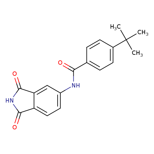 4-tert-butyl-N-(1,3-dioxo-2,3-dihydro-1H-isoindol-5-yl)benzamide