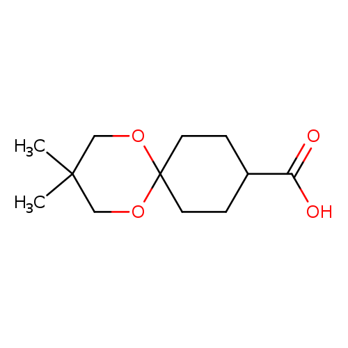 1,5-Dioxaspiro[5.5]undecane-9-carboxylic acid, 3,3-diMethyl-