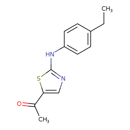 1-(2-((4-Ethylphenyl)amino)thiazol-5-yl)ethanone