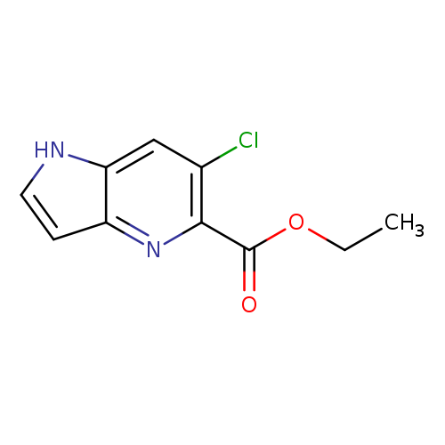 ethyl 6-chloro-1H-pyrrolo[3,2-b]pyridine-5-carboxylate