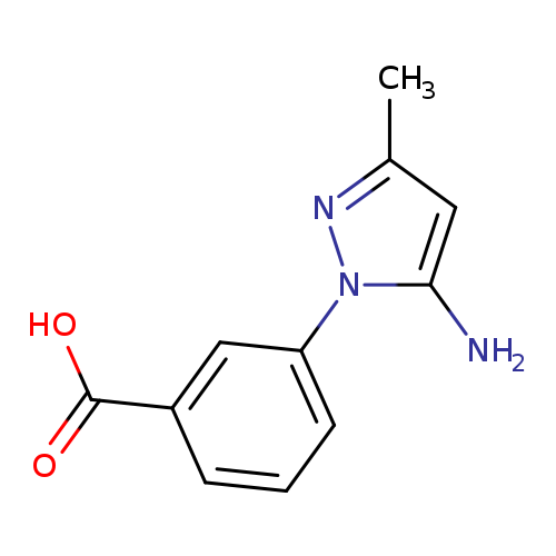 3-(5-Amino-3-methyl-1h-pyrazol-1-yl)benzoic acid