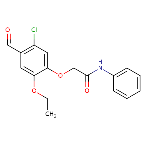 2-(5-chloro-2-ethoxy-4-formylphenoxy)-N-phenylacetamide