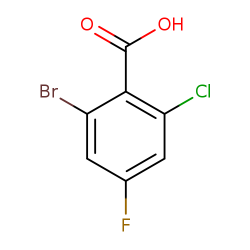 2-Bromo-6-chloro-4-fluorobenzoic acid