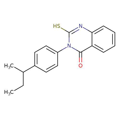 3-[4-(butan-2-yl)phenyl]-2-sulfanyl-3,4-dihydroquinazolin-4-one