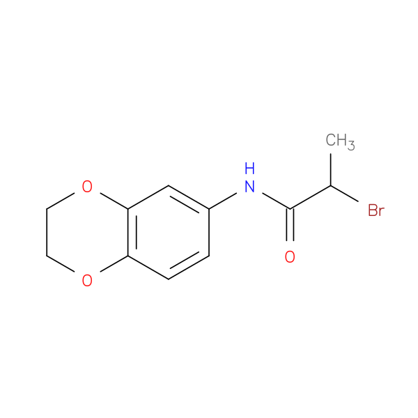 2-Bromo-n-2,3-dihydro-1,4-benzodioxin-6-ylpropanamide