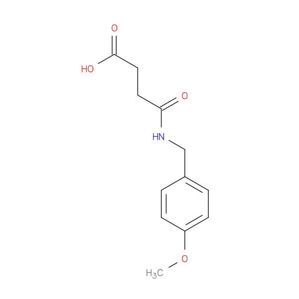 4-((4-Methoxybenzyl)amino)-4-oxobutanoic acid