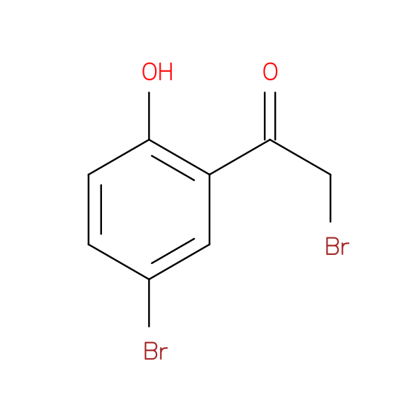 2-Bromo-1-(5-bromo-2-hydroxyphenyl)ethanone