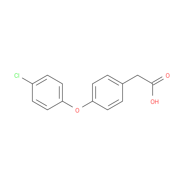 Benzeneacetic acid, 4-(4-chlorophenoxy)-