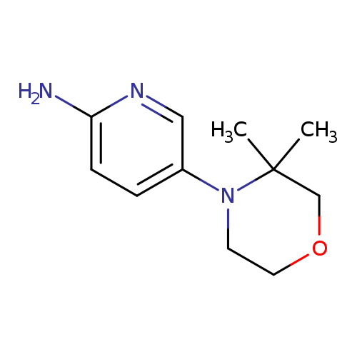 5-(3,3-dimethylmorpholin-4-yl)pyridin-2-amine