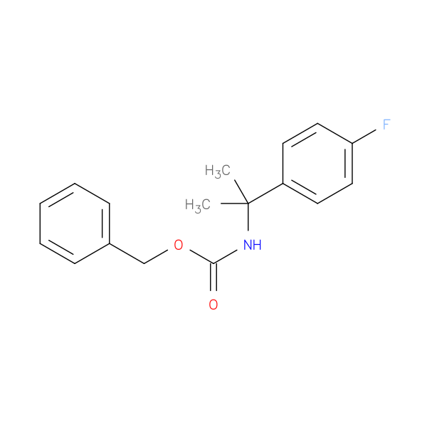 Benzyl N-[2-(4-fluorophenyl)propan-2-yl]carbamate