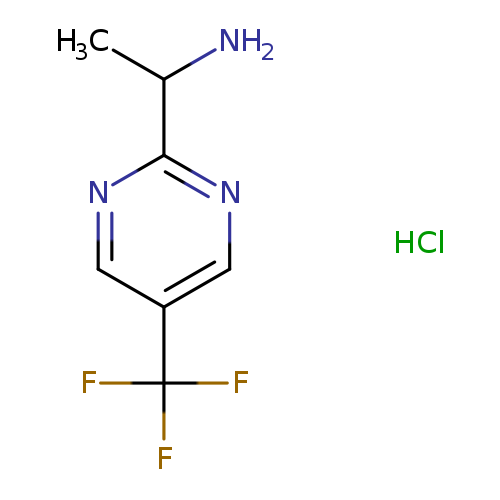 1-[5-(trifluoromethyl)pyrimidin-2-yl]ethan-1-aminehydrochloride