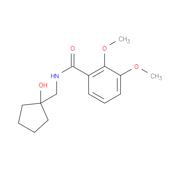 N-[(1-hydroxycyclopentyl)methyl]-2,3-dimethoxybenzamide