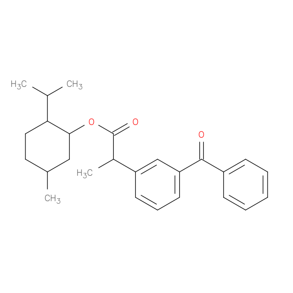 5-methyl-2-(propan-2-yl)cyclohexyl 2-(3-benzoylphenyl)propanoate