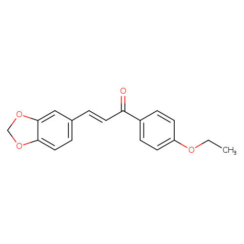 (2E)-3-(2H-1,3-benzodioxol-5-yl)-1-(4-ethoxyphenyl)prop-2-en-1-one