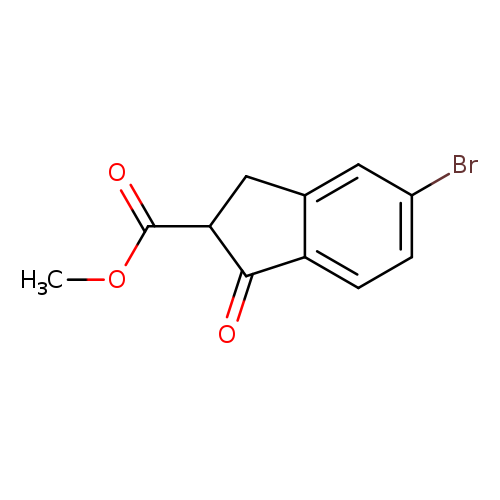 1H-Indene-2-carboxylic acid, 5-bromo-2,3-dihydro-1-oxo-, methyl ester