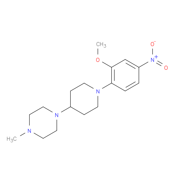 1-(1-(2-Methoxy-4-nitrophenyl)piperidin-4-yl)-4-methylpiperazine