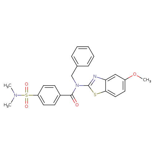 N-benzyl-4-(dimethylsulfamoyl)-N-(5-methoxy-1,3-benzothiazol-2-yl)benzamide