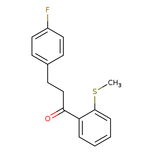 3-(4-Fluorophenyl)-2'-thiomethylpropiophenone