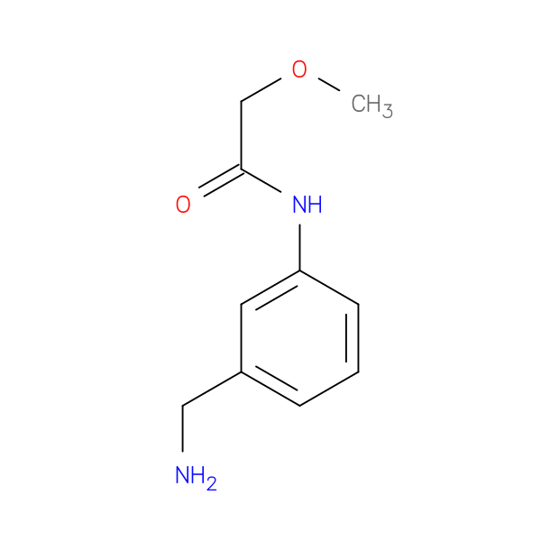 N-[3-(aminomethyl)phenyl]-2-methoxyacetamide