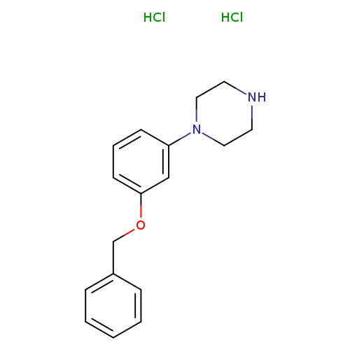 1-[3-(benzyloxy)phenyl]piperazine dihydrochloride