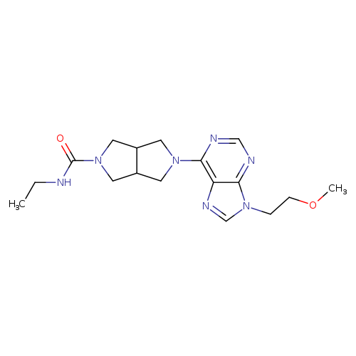 N-ethyl-5-[9-(2-methoxyethyl)-9H-purin-6-yl]-octahydropyrrolo[3,4-c]pyrrole-2-carboxamide