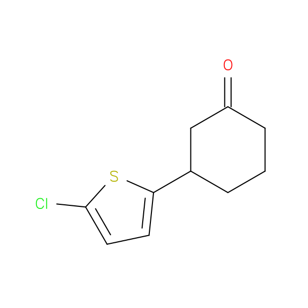 2-Chloro-5-(3-oxocyclohexyl)thiophene