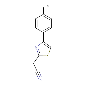 [4-(4-Methylphenyl)-1,3-thiazol-2-yl]acetonitrile