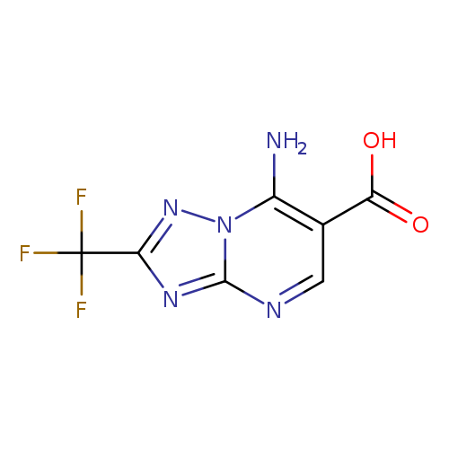7-amino-2-(trifluoromethyl)[1,2,4]triazolo[1,5-a]pyrimidine-6-carboxylic acid