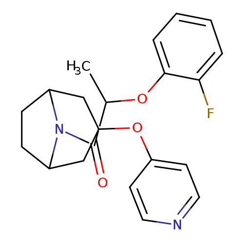 2-(2-fluorophenoxy)-1-[3-(pyridin-4-yloxy)-8-azabicyclo[3.2.1]octan-8-yl]propan-1-one