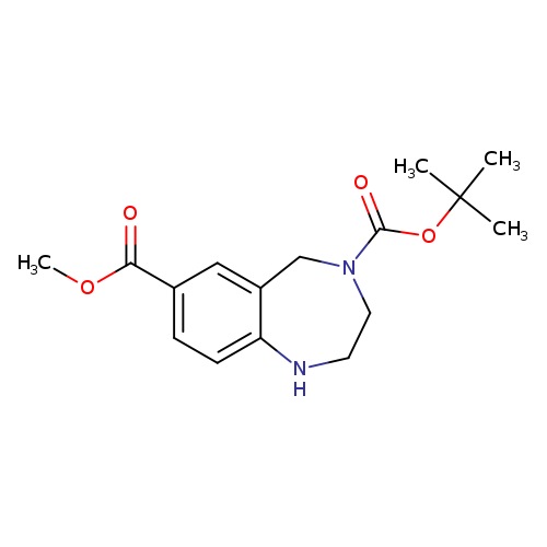 4-tert-butyl 7-methyl 2,3,4,5-tetrahydro-1H-1,4-benzodiazepine-4,7-dicarboxylate