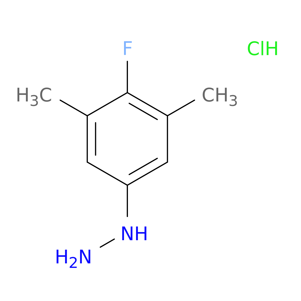 (4-Fluoro-3,5-Dimethylphenyl)Hydrazine Hydrochloride