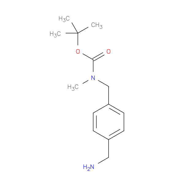 tert-butyl N-{[4-(aminomethyl)phenyl]methyl}-N-methylcarbamate