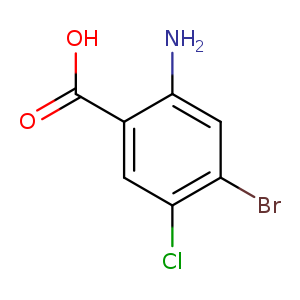 Benzoic acid, 2-amino-4-bromo-5-chloro-