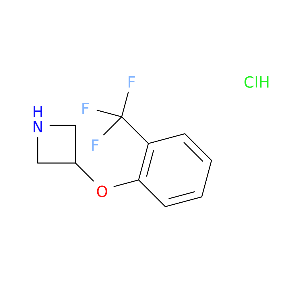 3-(2-(Trifluoromethyl)phenoxy)azetidine hydrochloride