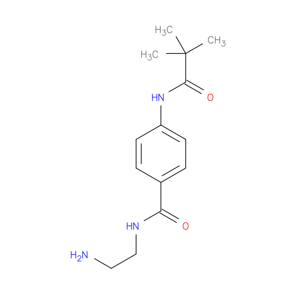N-(2-aminoethyl)-4-(2,2-dimethylpropanamido)benzamide