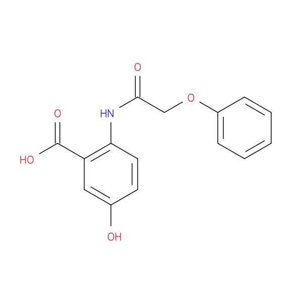 5-hydroxy-2-(2-phenoxyacetamido)benzoic acid