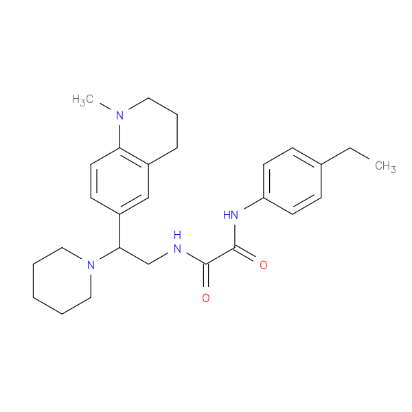 N'-(4-ethylphenyl)-N-[2-(1-methyl-1,2,3,4-tetrahydroquinolin-6-yl)-2-(piperidin-1-yl)ethyl]ethanediamide