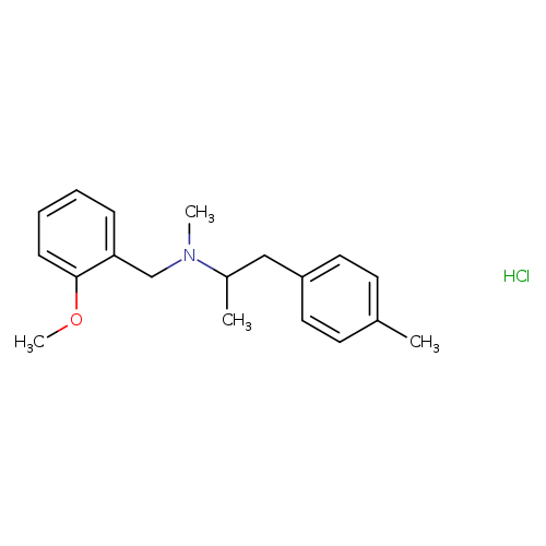 N-(2-methoxybenzyl)-N-methyl-1-(p-tolyl)propan-2-amine,monohydrochloride